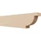 Ekena Millwork 2in. W x 4in. H x 16in. L Alpine Woodgrain TimberThane Rafter Tail, Primed Tan RFTUR02X04X16ALPRCPR - alternate 1